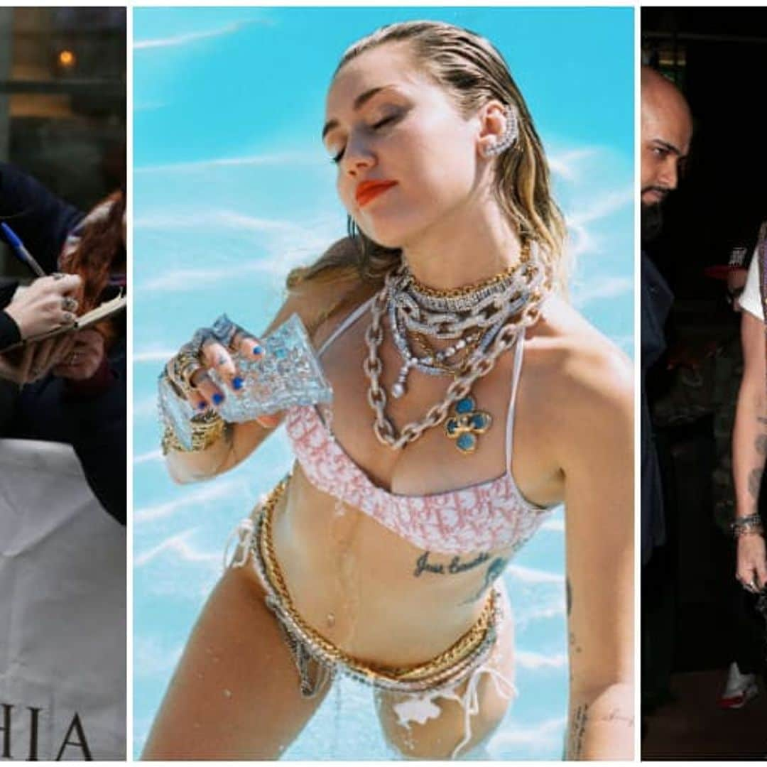 Miley Cyrus, fanática de la moda ¡y la logomanía!