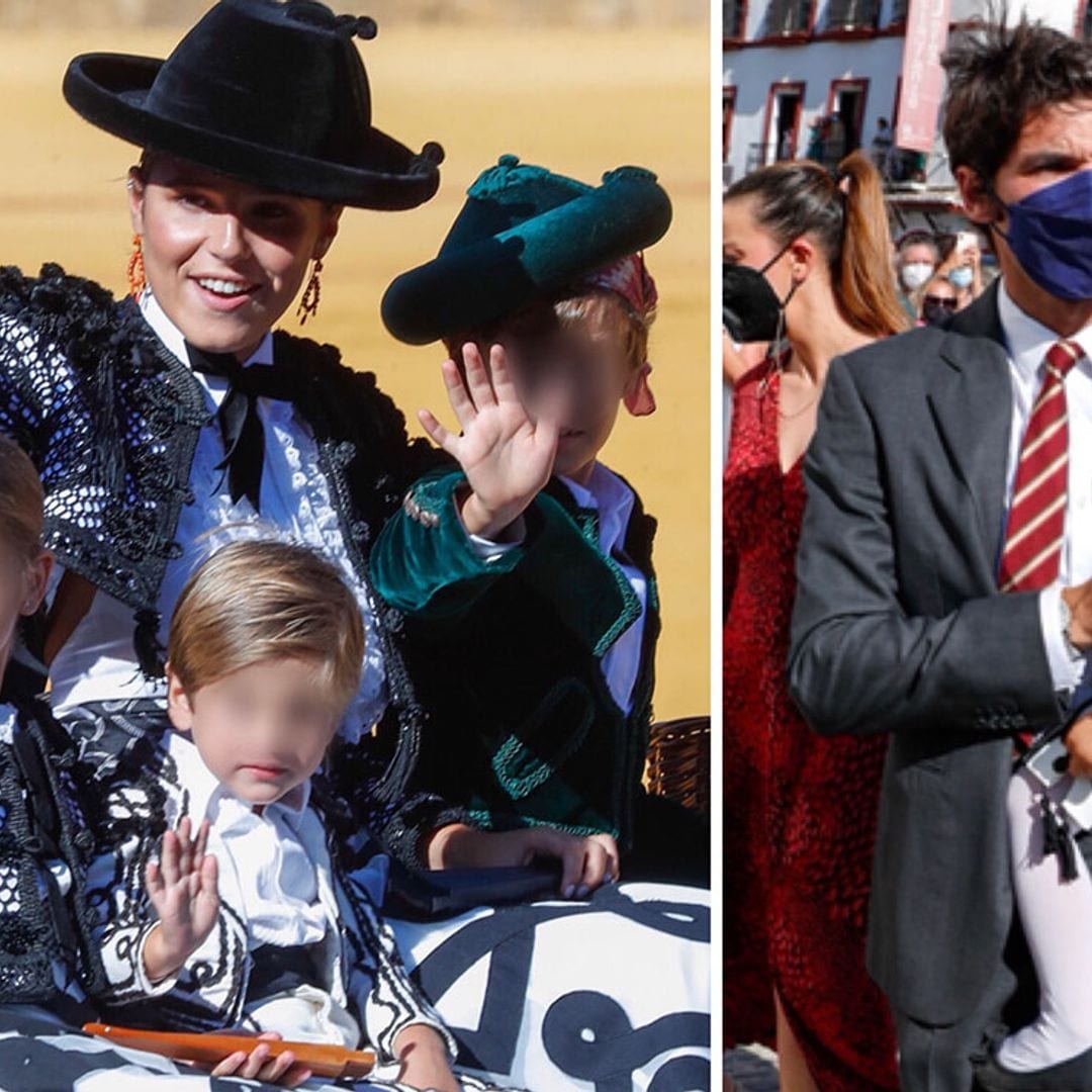 Carmen, Curro y Cayetano Jr. Rivera, los otros grandes protagonistas de la corrida Goyesca