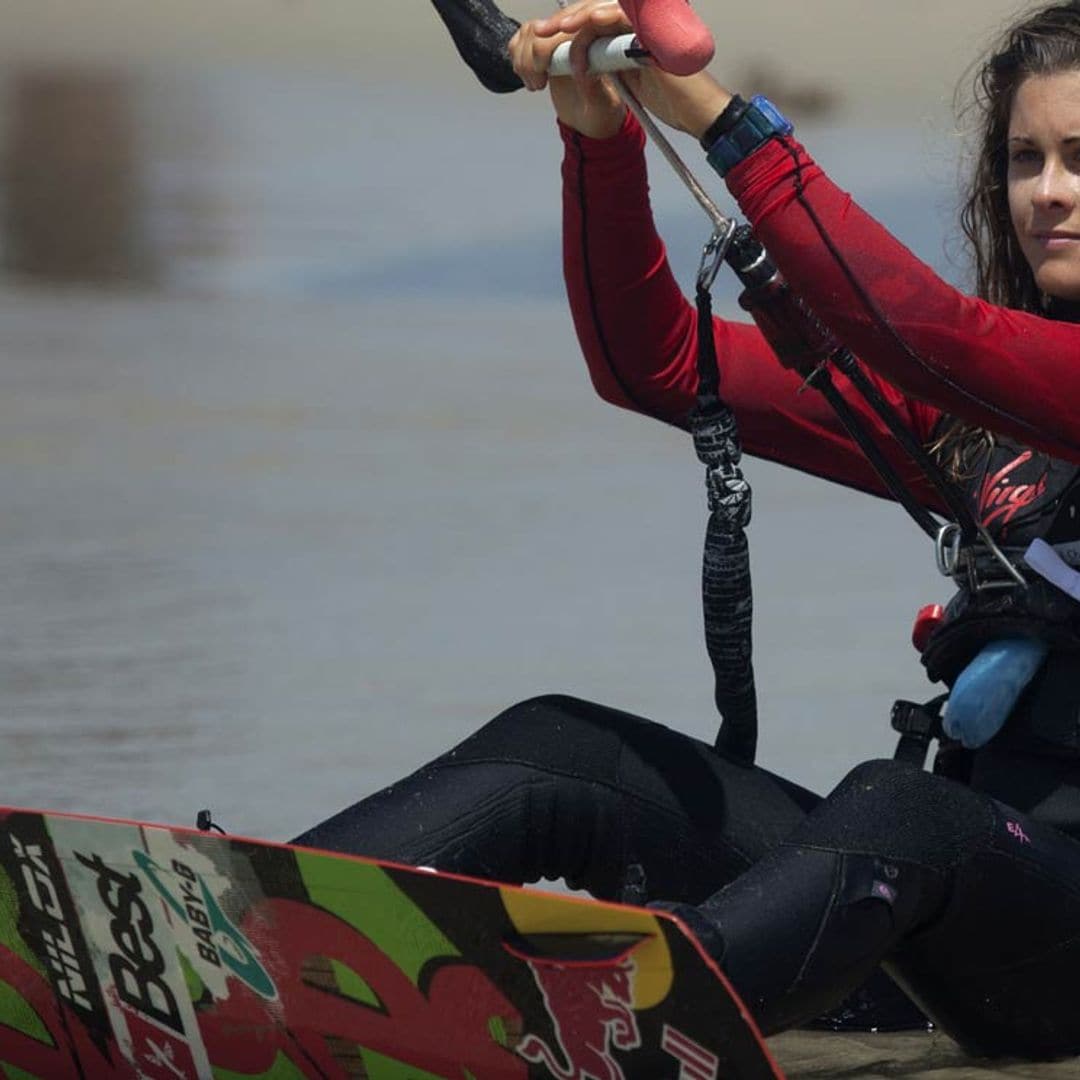 La dieta plant-based es el secreto de Gisela Pulido, 10 veces Campeona del Mundo de kitesurf