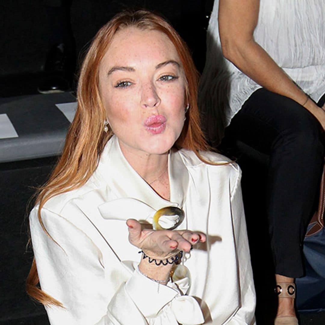 Lindsay Lohan, tardes de desfile y noches de fiesta en la Semana de la Moda de Madrid