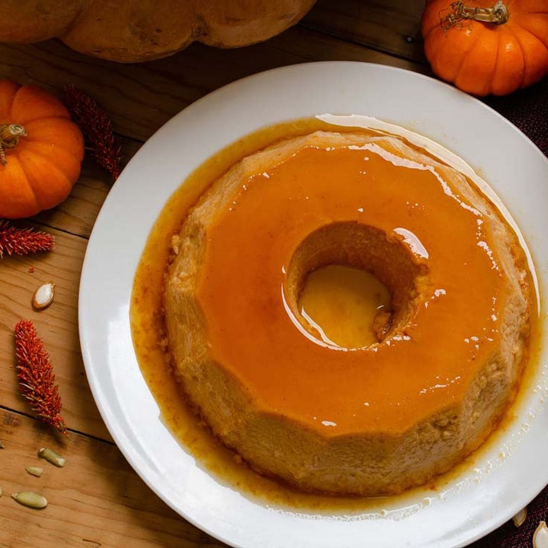 Flan de calabaza