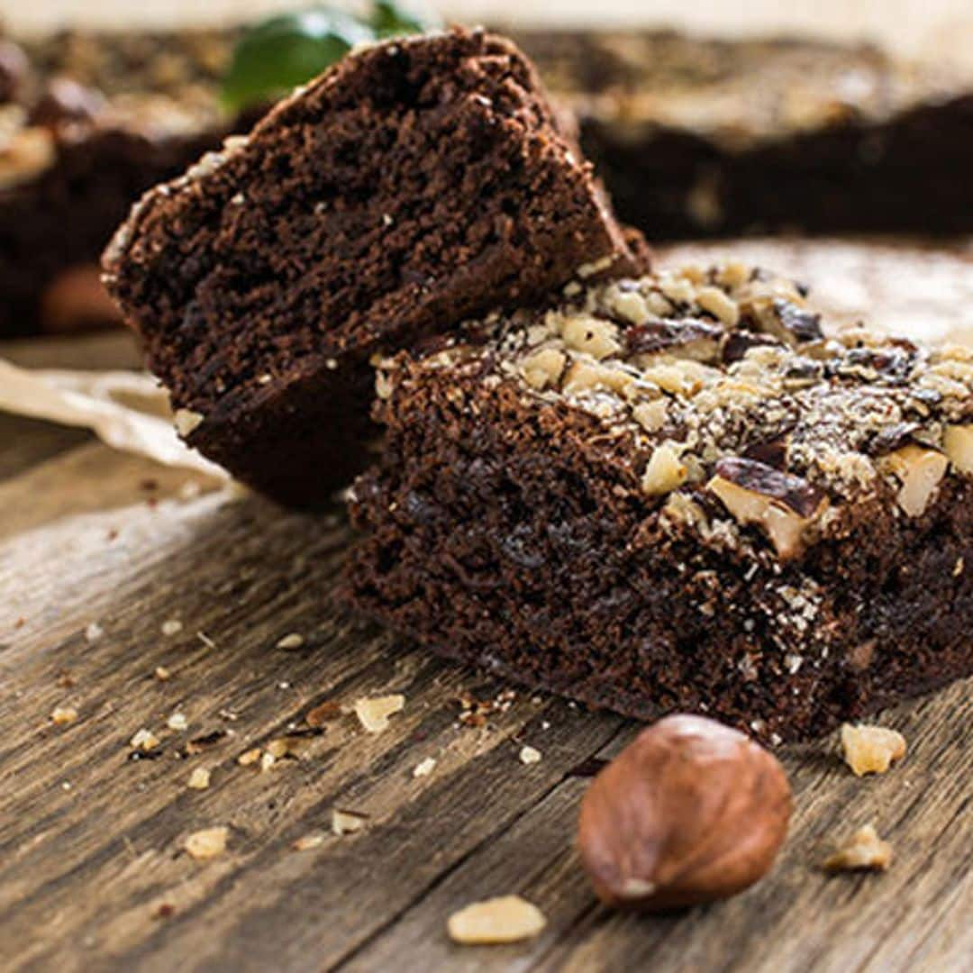 Brownie de chocolate con quinoa (y sin harina)