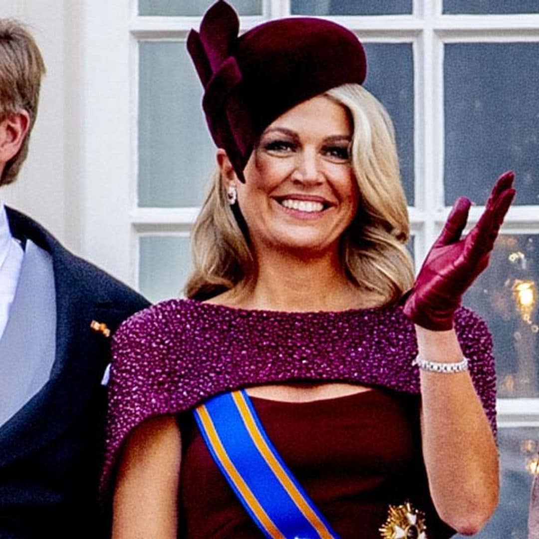 Máxima de Holanda, la Reina invencible cuando elige looks de gala