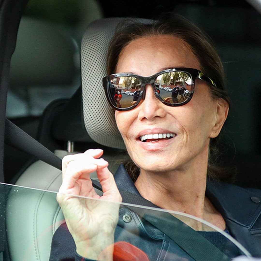 Isabel Preysler conoce a su nieto Martín y explica cómo se encuentra Ana Boyer