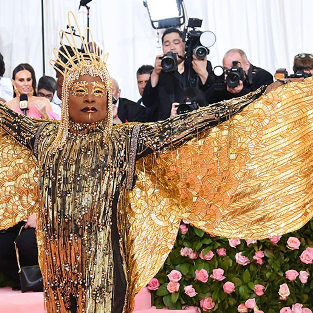 Billy Porter y su look de inspiración egipcia fueron el centro de las miradas en la MET Gala