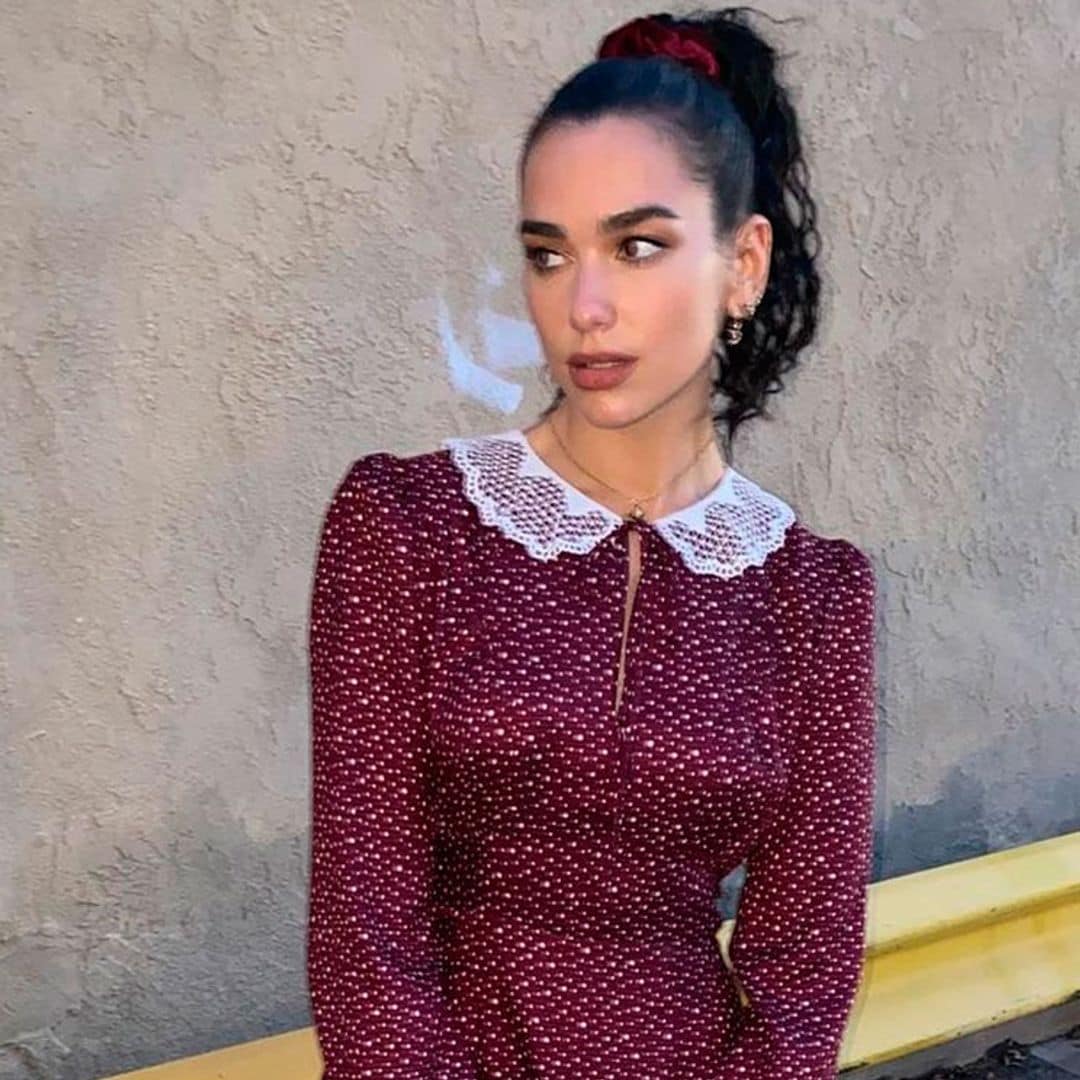 Dua Lipa sucumbe al 'efecto Kate Middleton' con el vestido estrella de la primavera