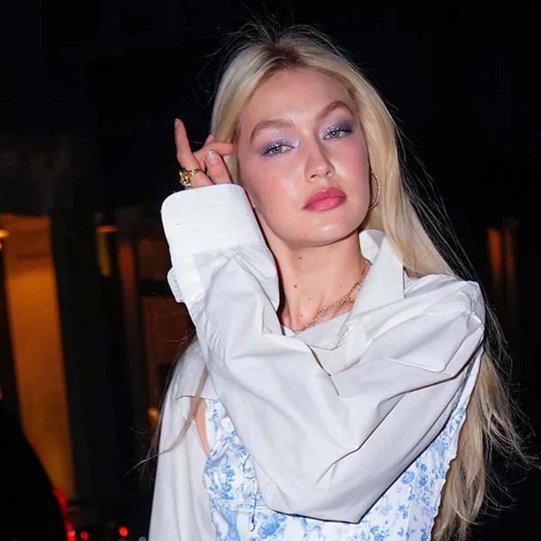 La original idea de Gigi Hadid para llevar los pantalones de tiro bajo en 2022