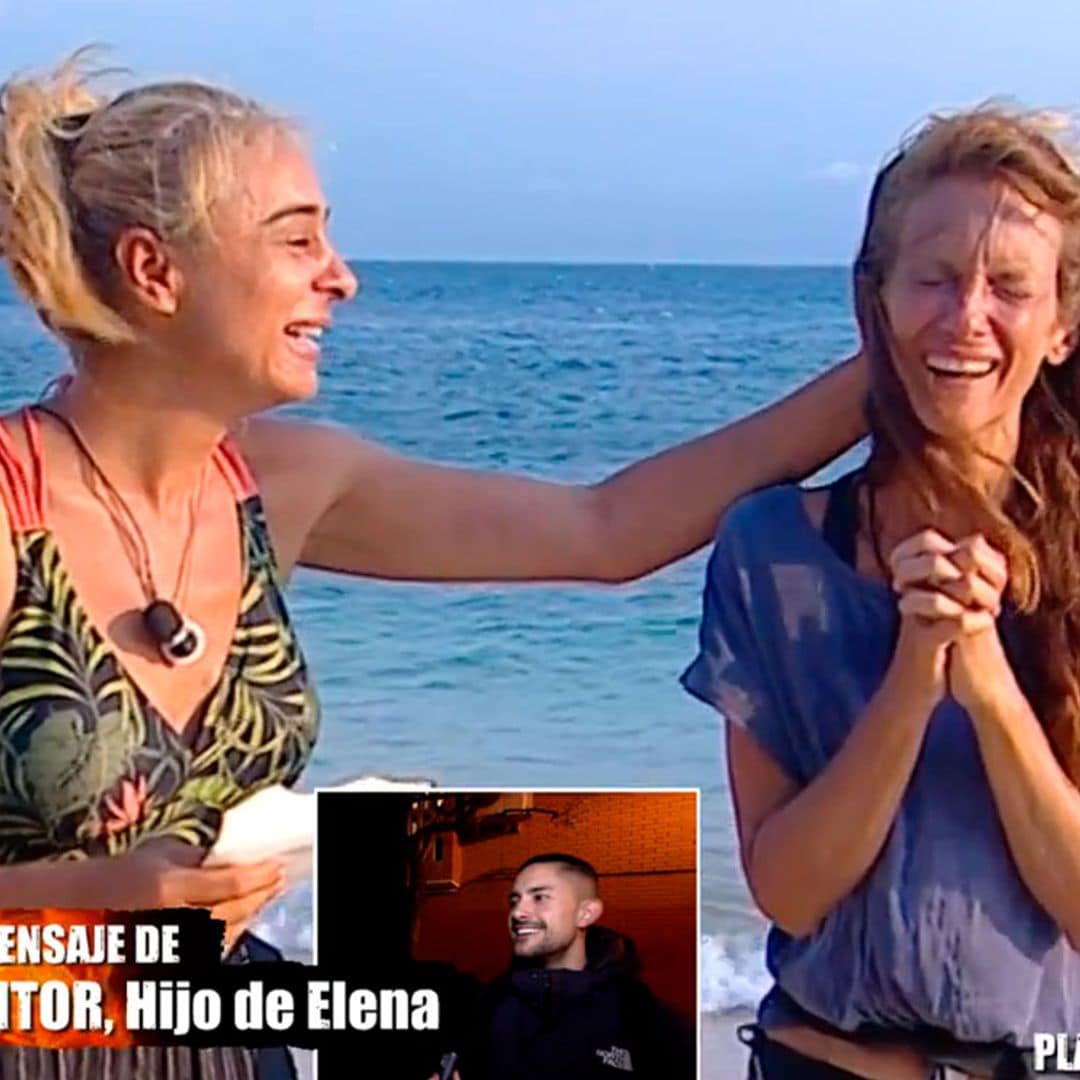 Elena rompe a llorar gracias a la sorpresa de su hija Adara: '¡Qué regalo me acabas de hacer!'