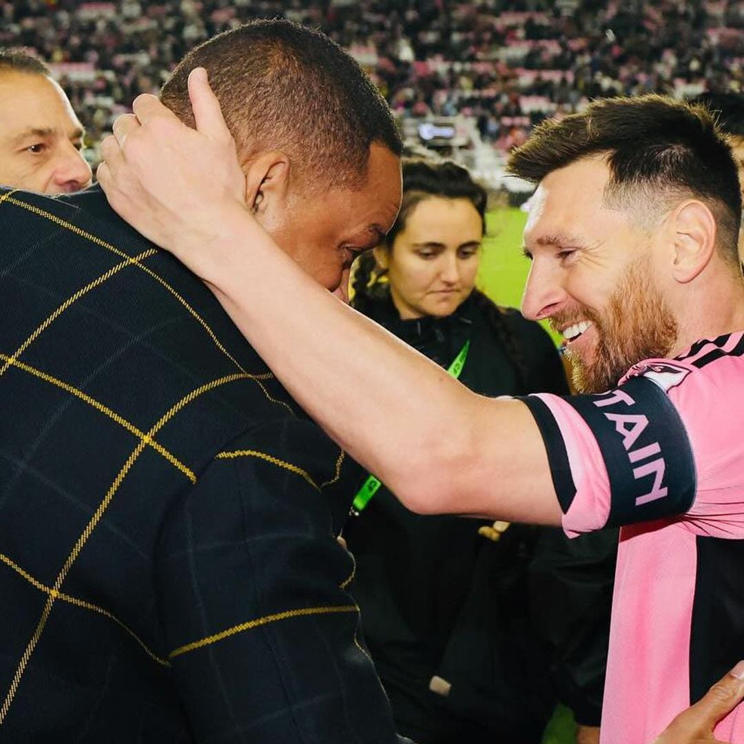 El efecto Messi alcanzó ahora a Will Smith, así fue el encuentro