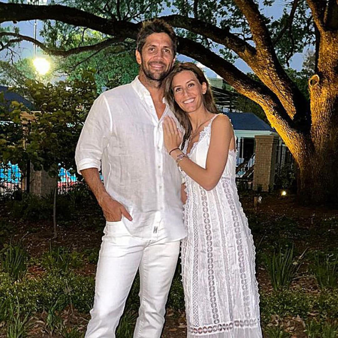 La felicitación de Fernando Verdasco a Ana  Boyer en un día duro para el tenista