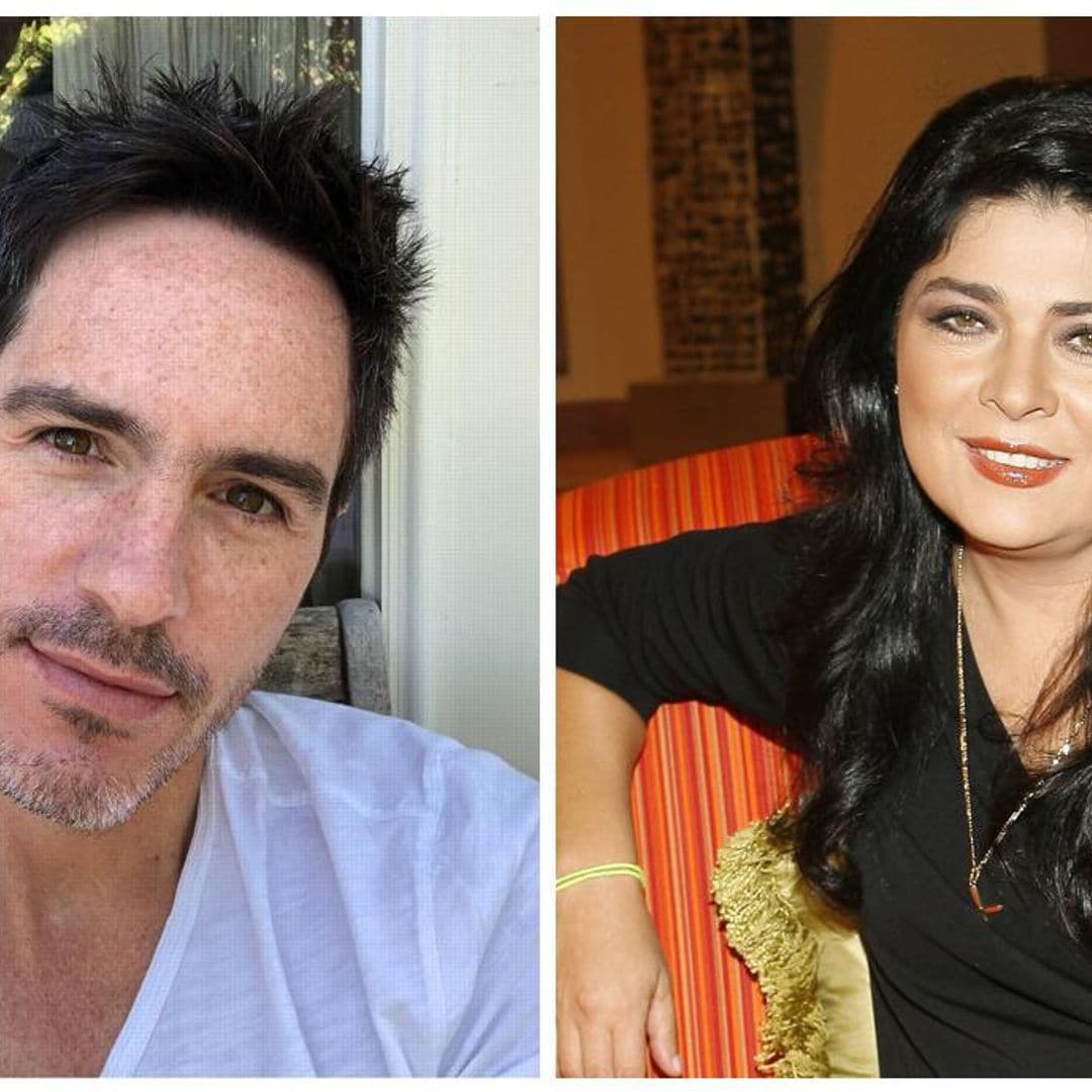 Mauricio Ochmann reacciona a la foto que Victoria Ruffo compartió junto a él