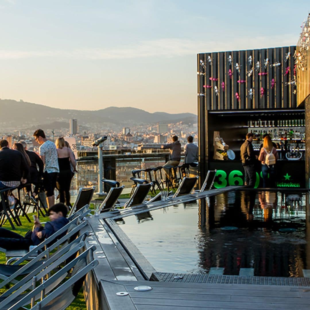 Terrazas de Barcelona en las alturas, para días y noches de verano