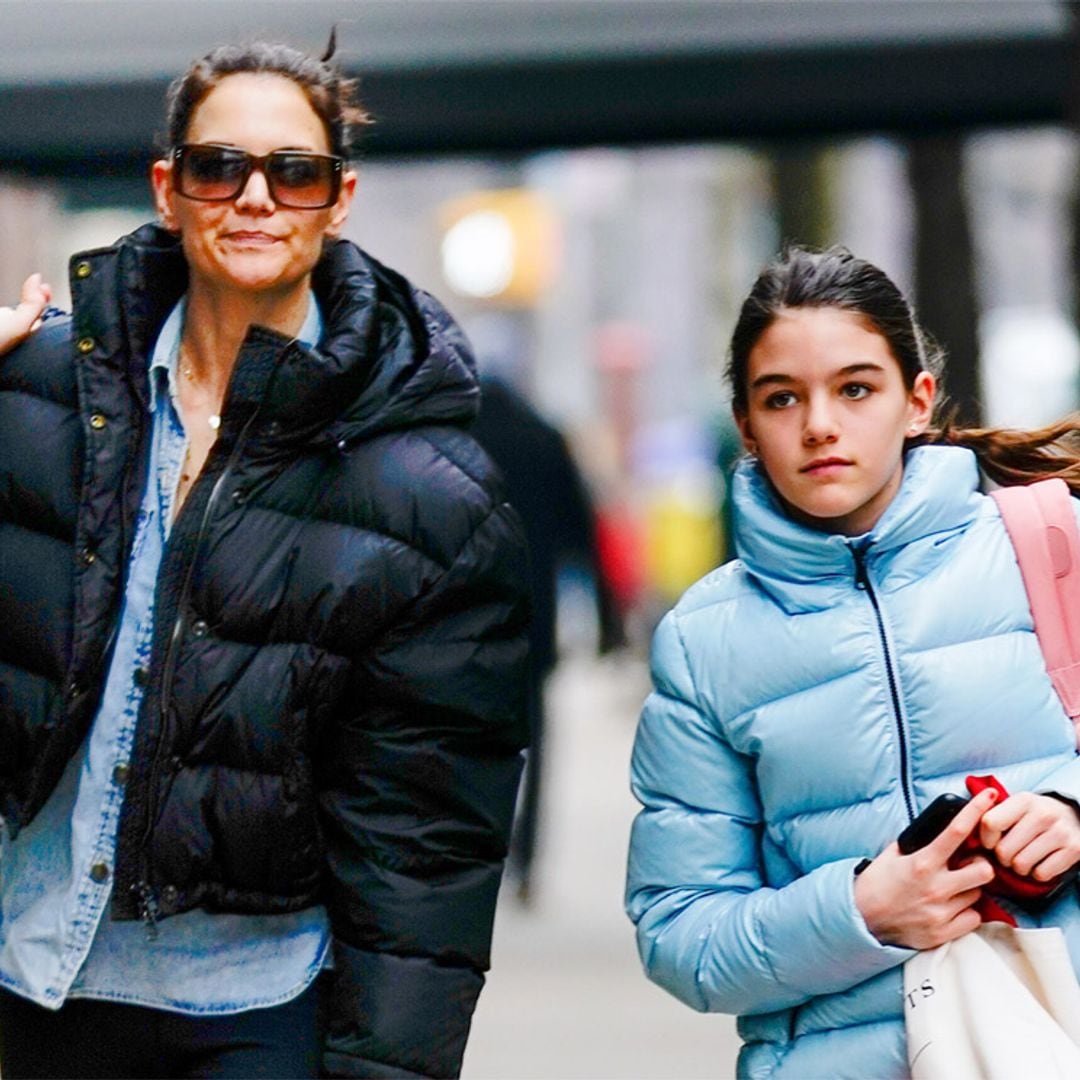 Las fotos de Suri Cruise que demuestran que es idéntica a su madre, Katie Holmes