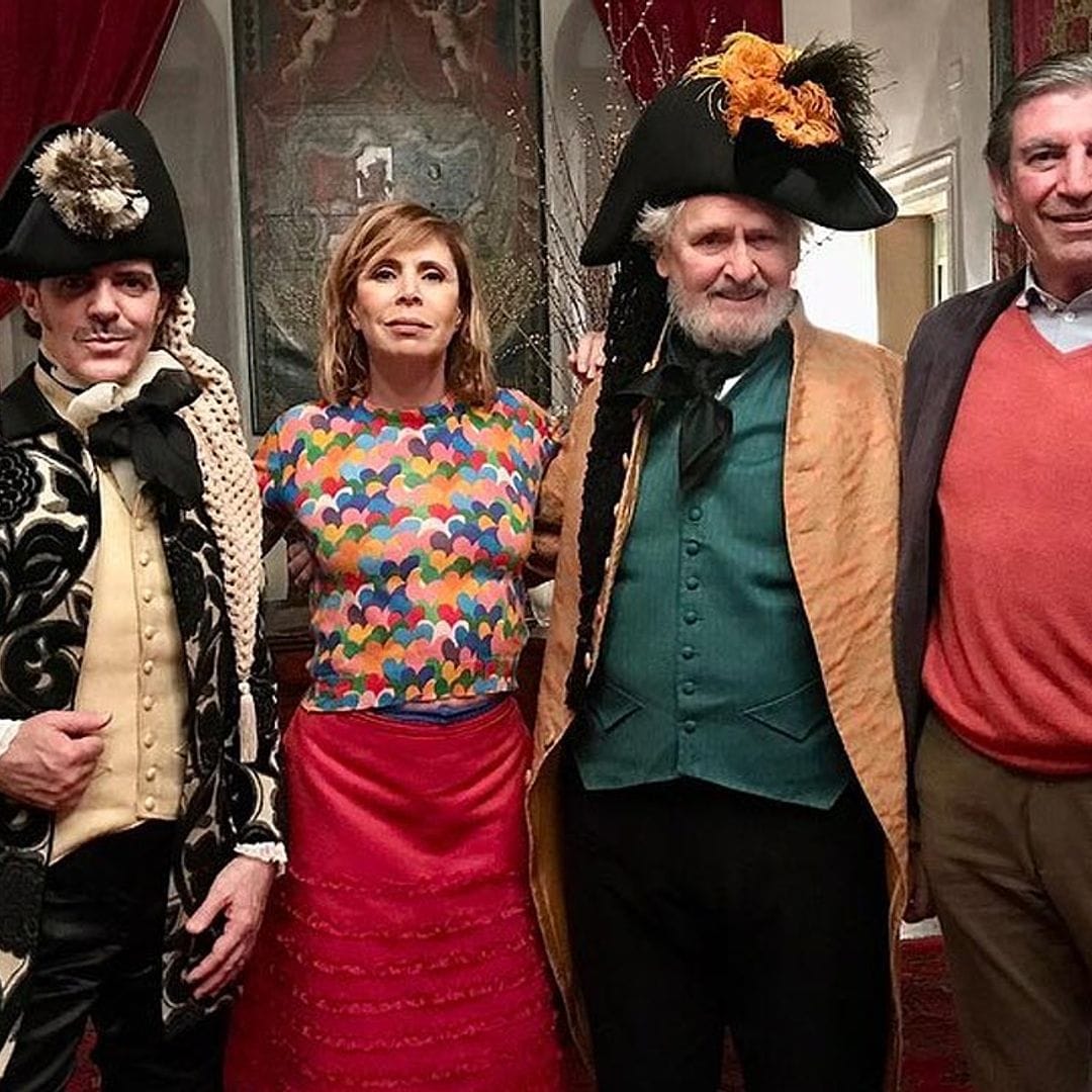 Ágatha Ruiz de la Prada disfruta del Carnaval de Venecia con su nueva pareja