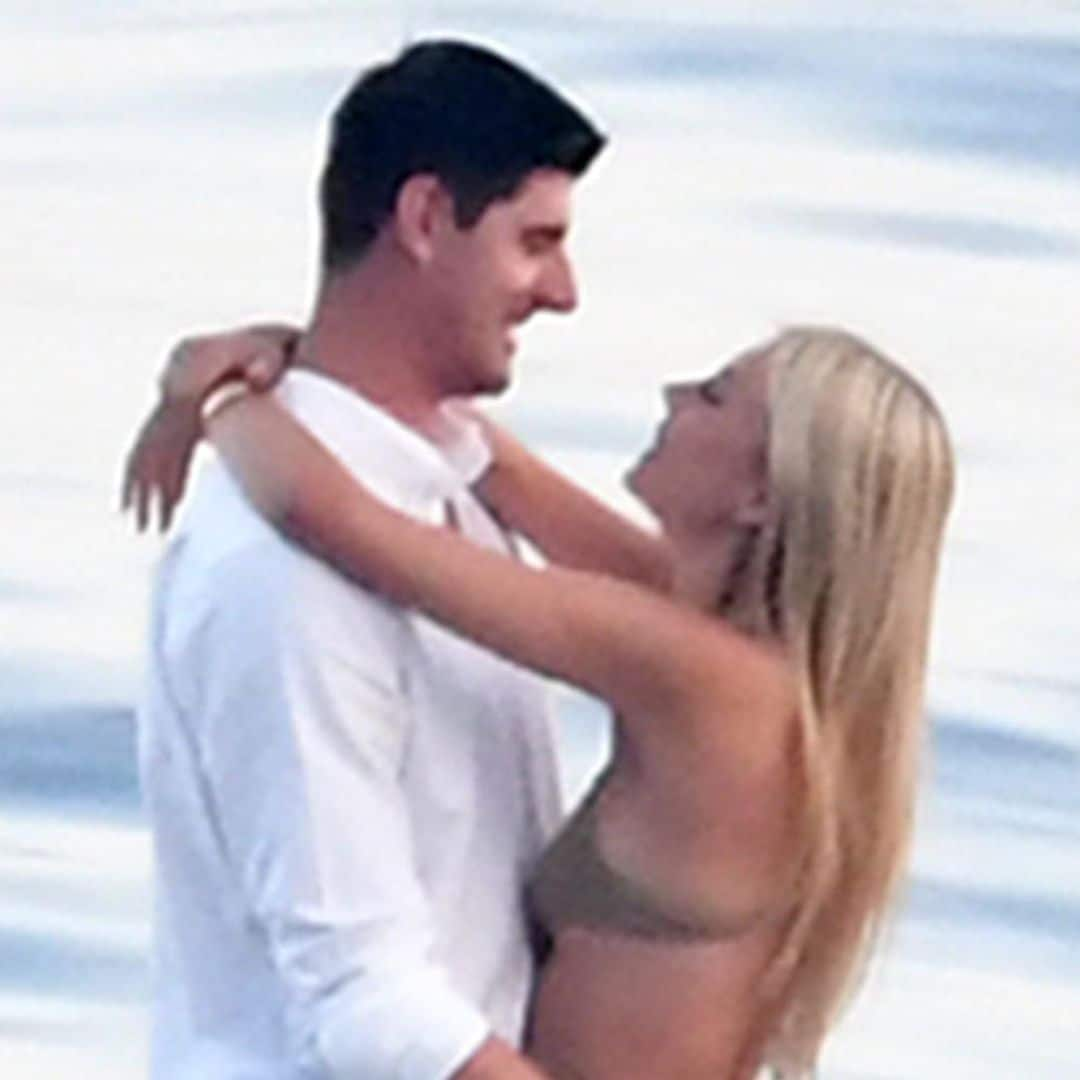 ¡HOLA!, testigo de excepción en la romántica pedida de mano de Thibaut Courtois a su novia