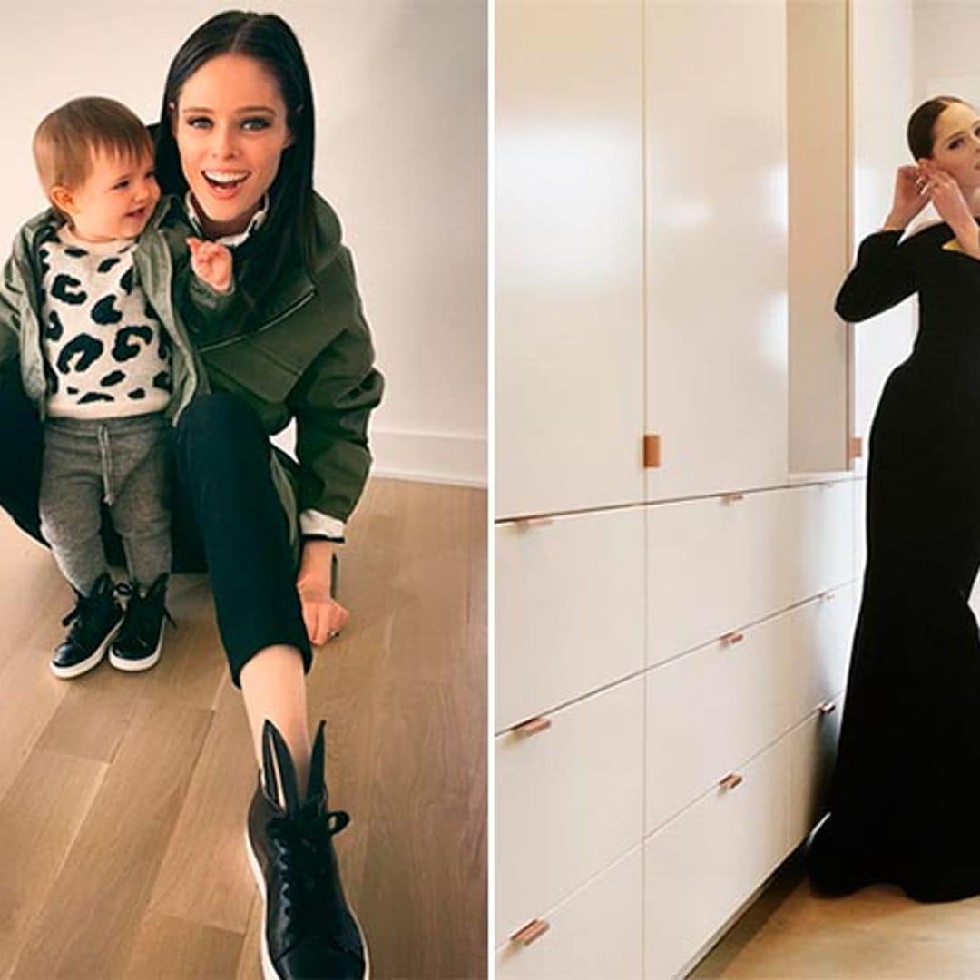 Coco Rocha tiene una dura competidora, ¡su bebé!