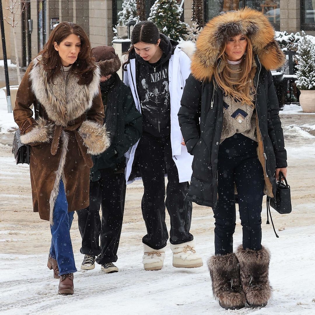 Actress and singer Jennifer Lopez in Aspen.