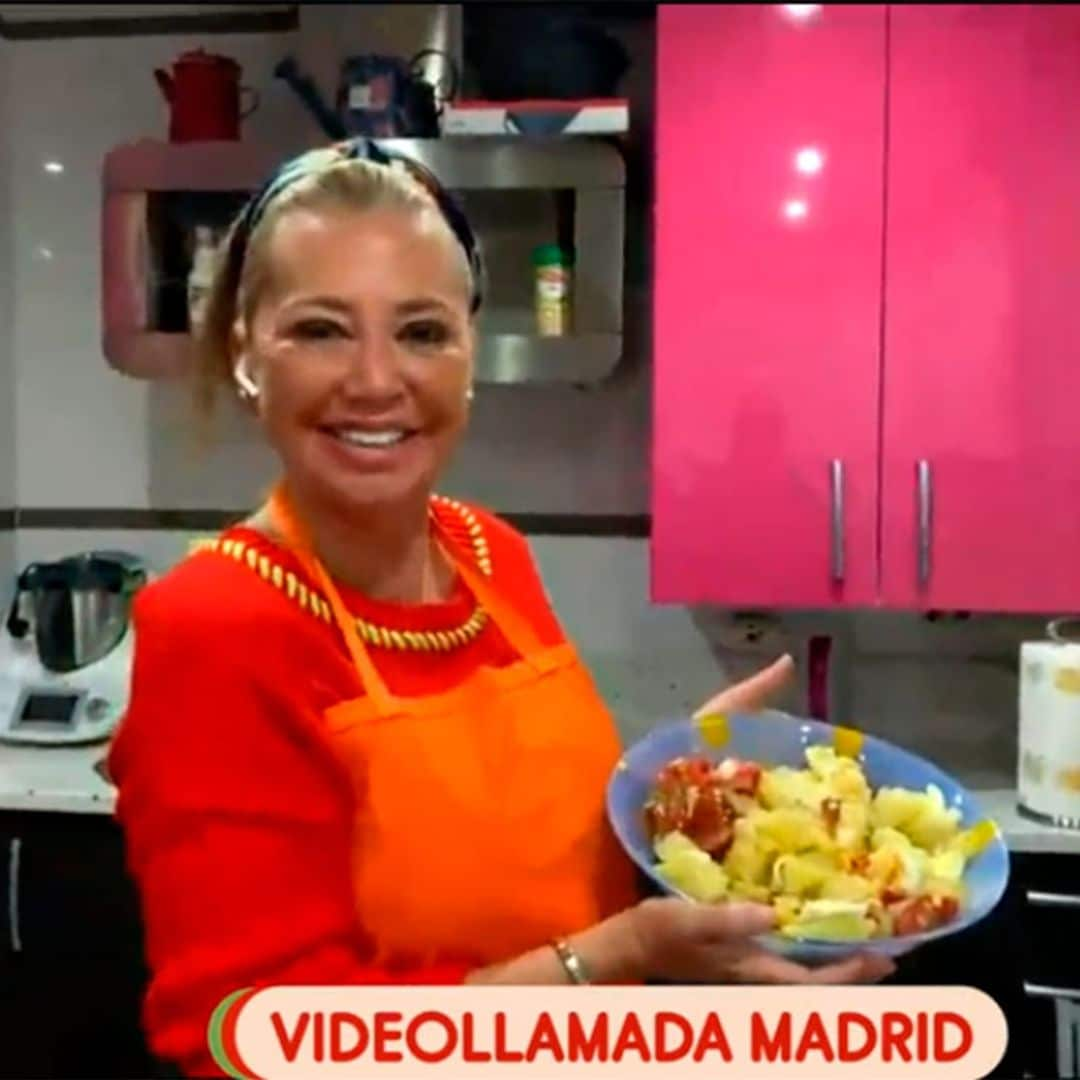 Belén Esteban y su hija, juntas mano a mano en la cocina y el trabajo