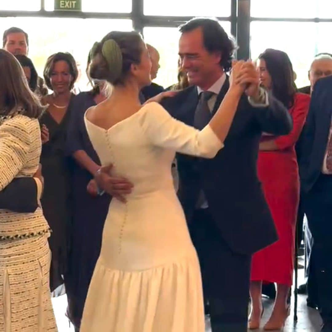 La boda de Antonio Ybarra Fontcuberta, cuñado de 'El Litri', con Magdalena Gálvez-Cañero en Sevilla