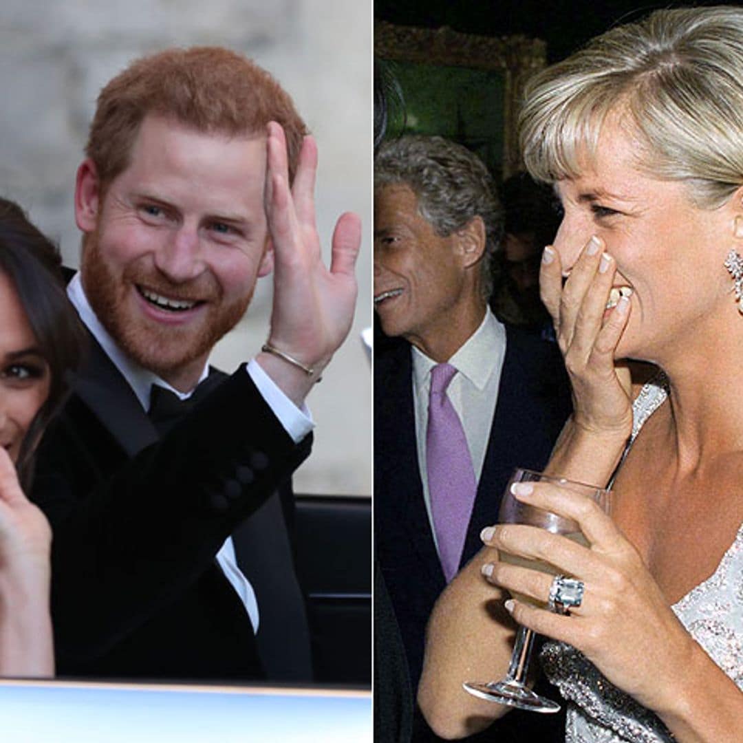 El anillo de la princesa Diana que desde hoy lleva Meghan