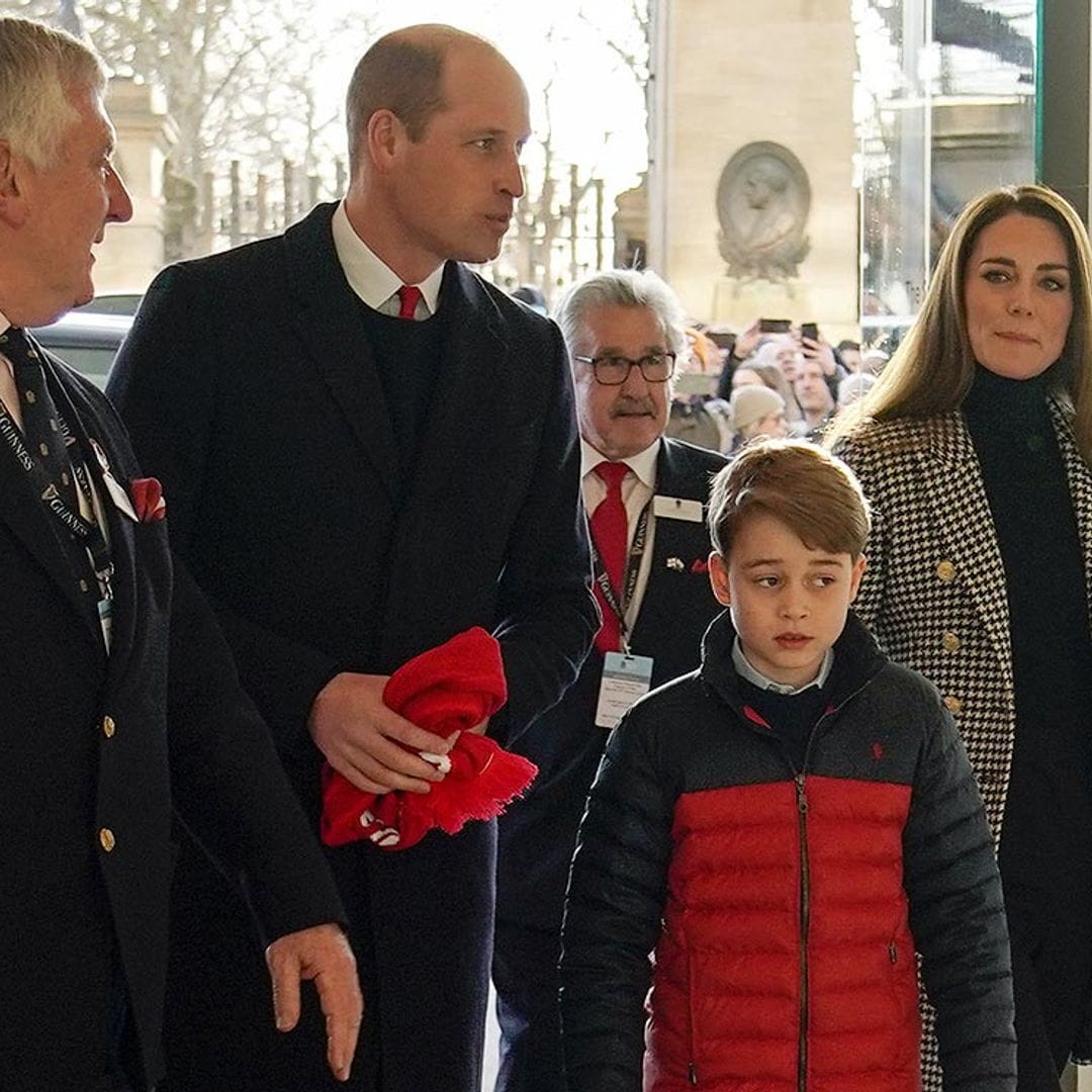 El príncipe George sigue los pasos para ser el perfecto heredero de los duques de Cambridge