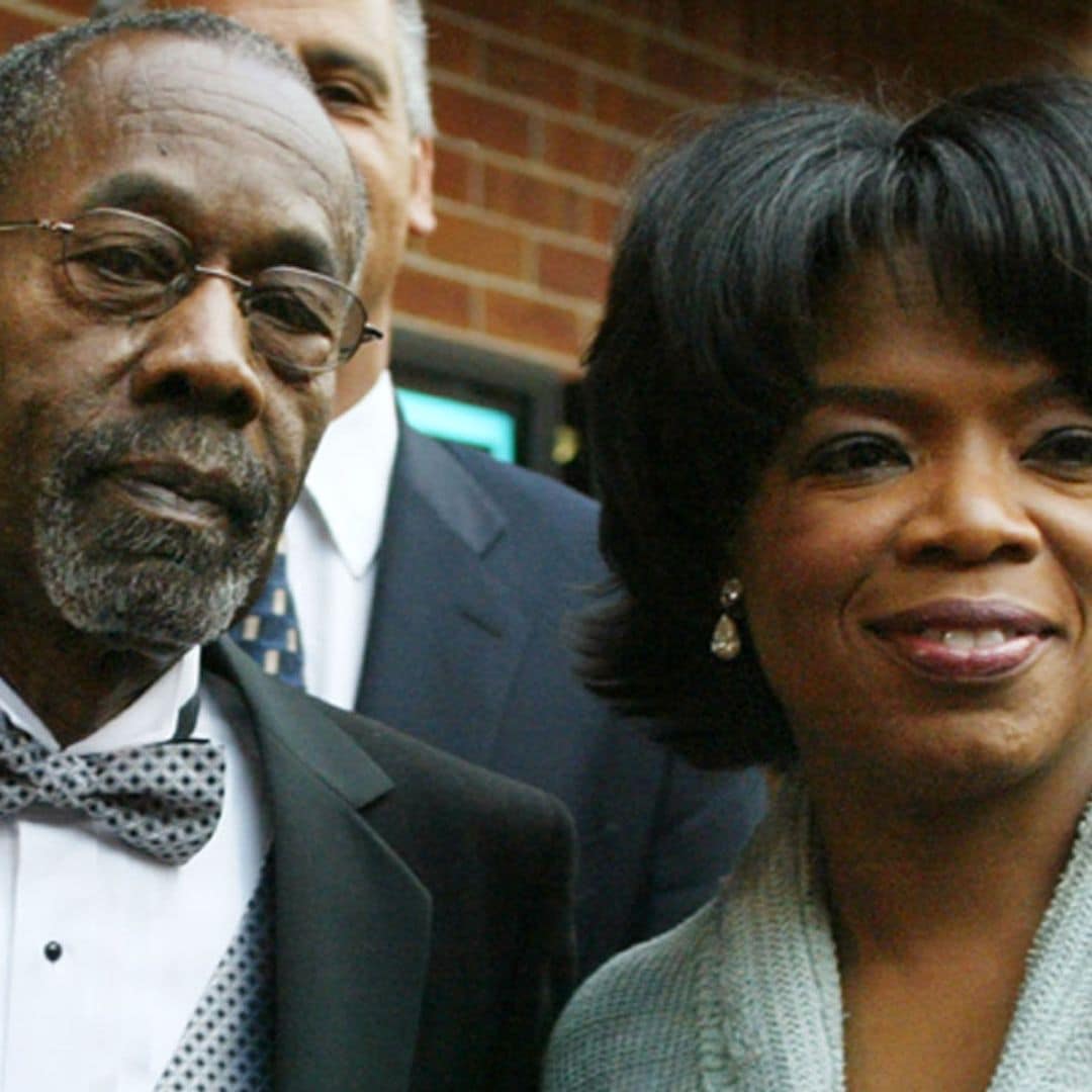 Oprah Winfrey llora la muerte de su padre