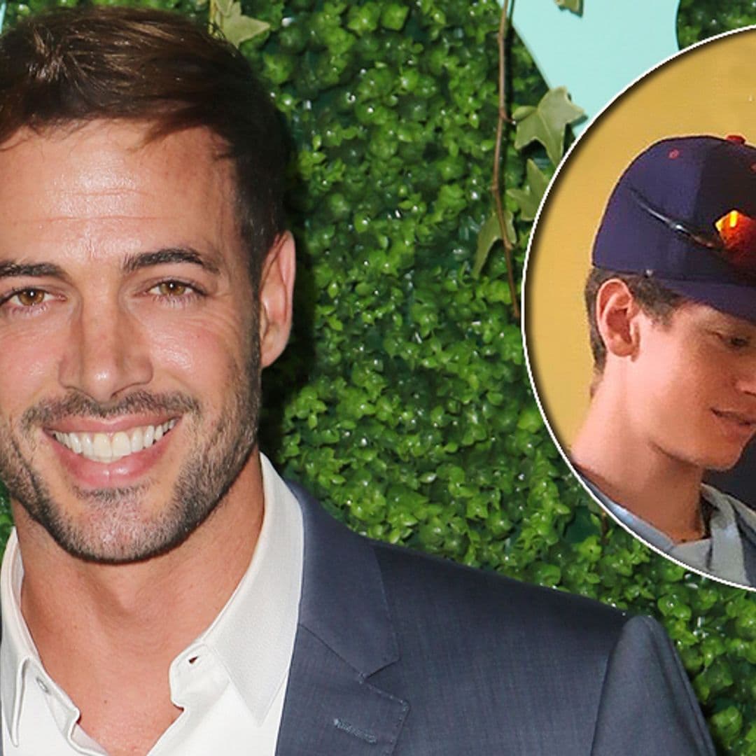 ¡Cómo ha crecido! El hijo de William Levy está casi de la altura de su papá