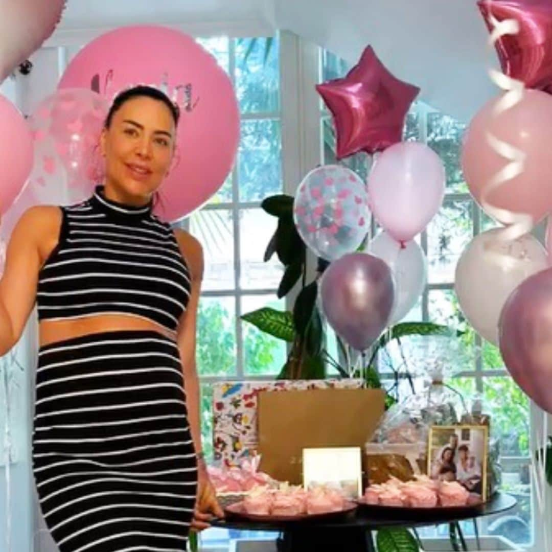 Vania Millán sorprendida con una divertida 'baby shower' a pocas semanas de dar la bienvenida a su bebé