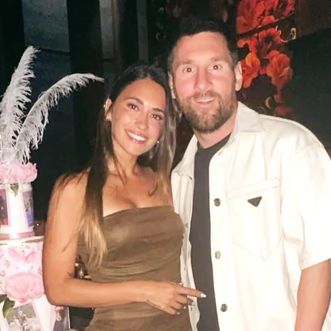 El fiestón de cumpleaños de Antonela Roccuzzo junto a Messi ¡y con Bizarrap pinchando!