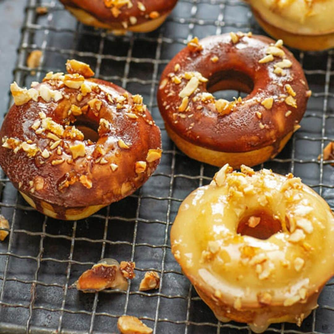 Donuts veganos de espelta