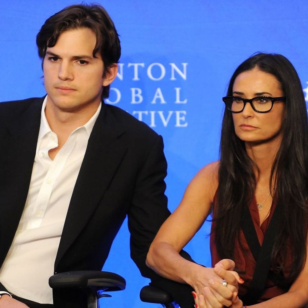 Ashton Kutcher habla de las hijas de Demi Moore tras las polémicas memorias de la actriz