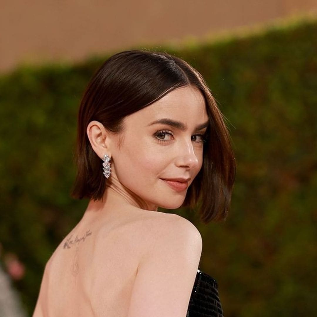 El último maquillaje de Lily Collins o cómo unas cejas bien definidas pueden transformar todo el look