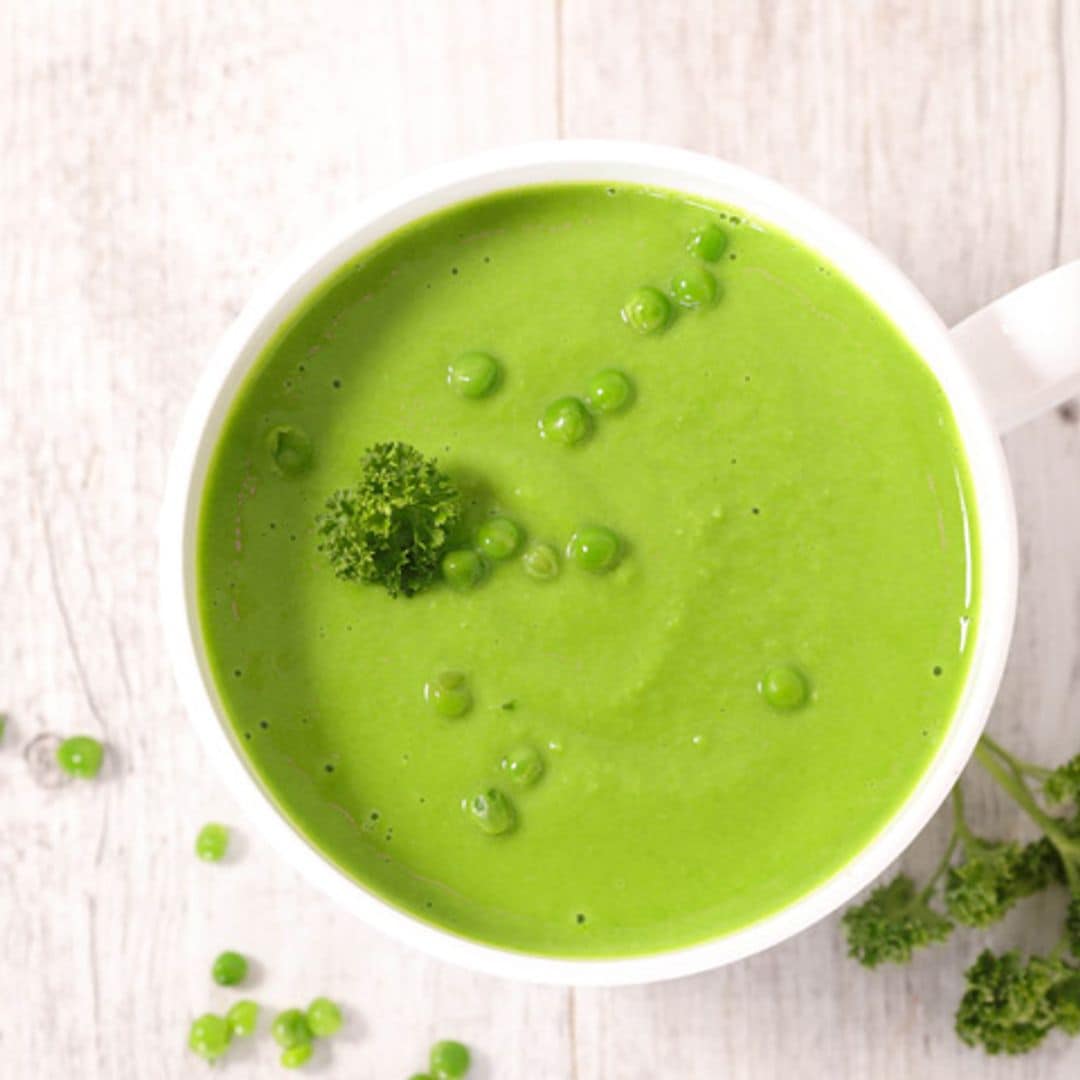 Gazpacho granizado de tomates verdes