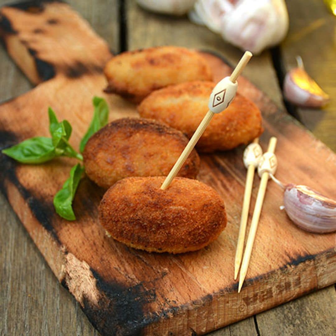 Croquetas de pringá de puchero