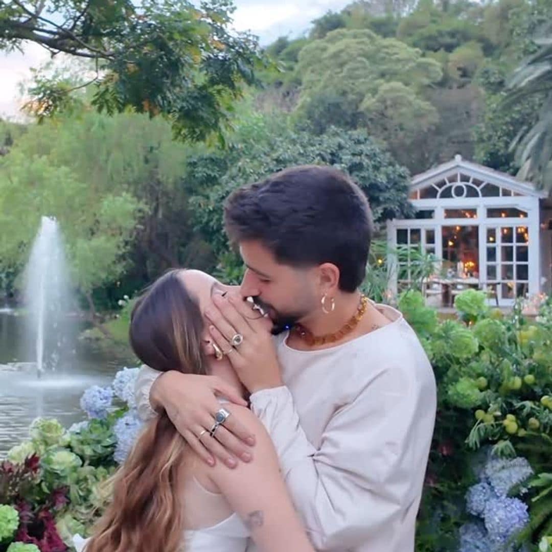 Camilo y Evaluna Montaner comparten los detalles más especiales de su segunda boda