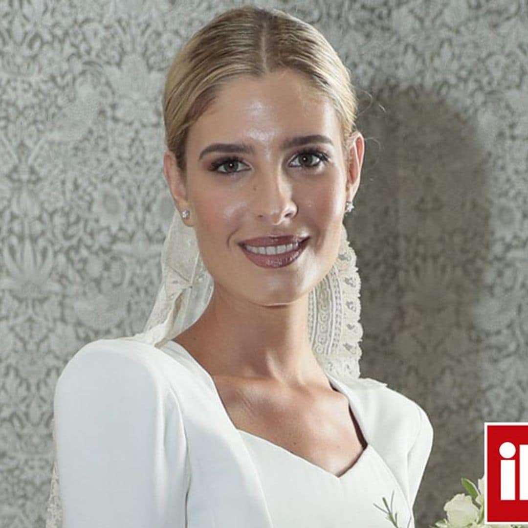 La primera imagen de Teresa Andrés Gonzalvo vestida de novia