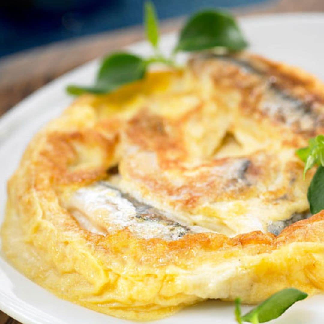 Tortilla de boquerones