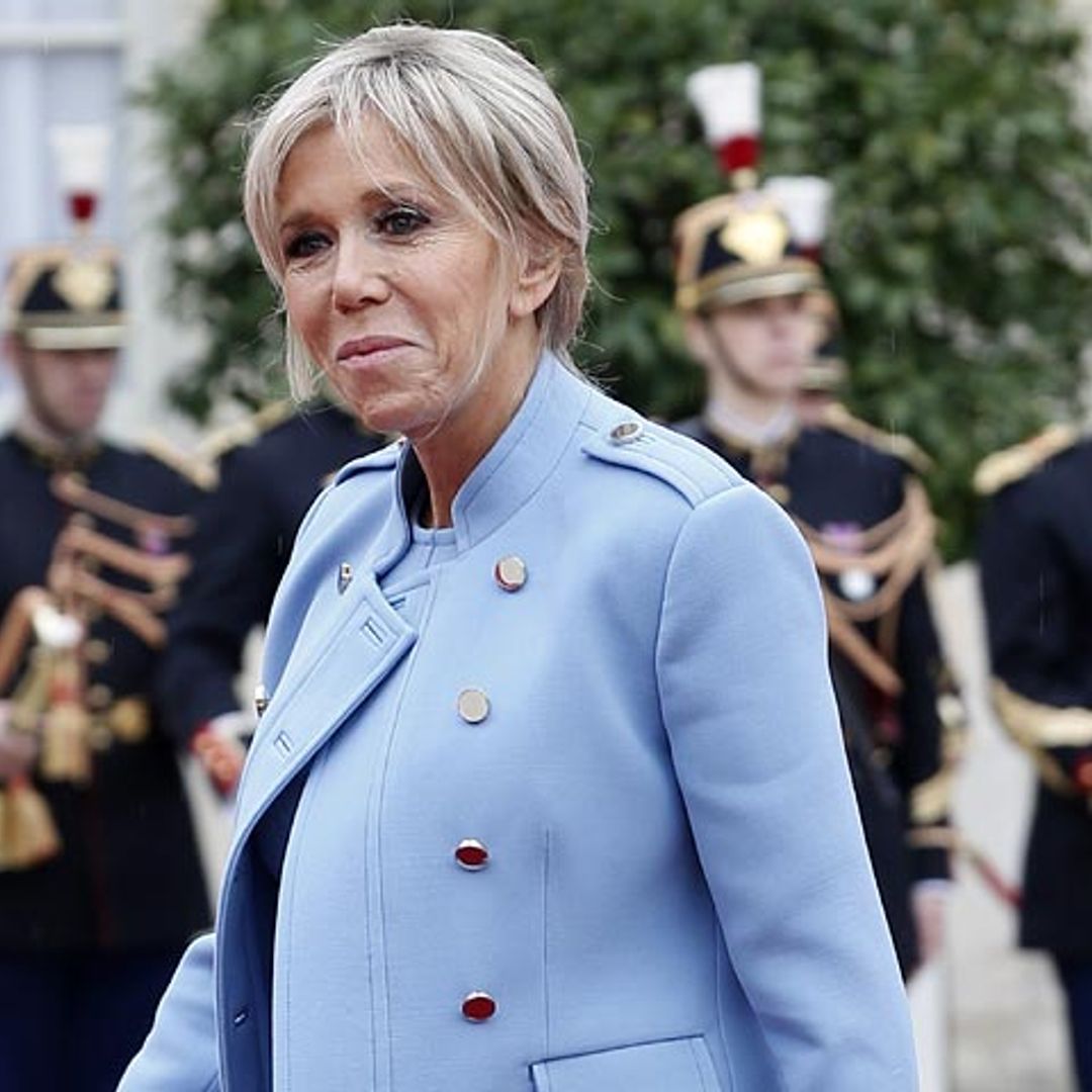 La interpretación del primer 'look' de Brigitte Macron como primera dama