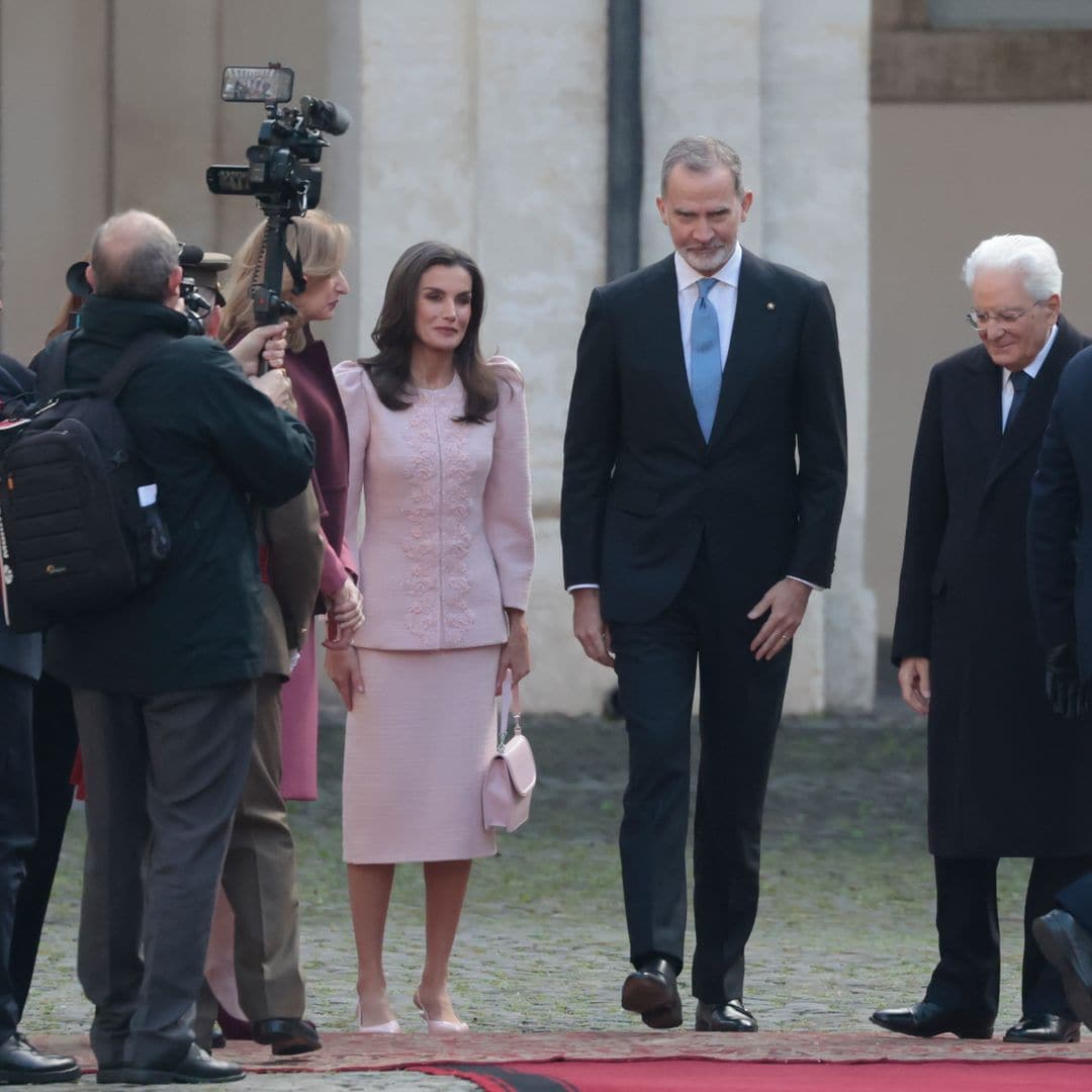 LA REINA LETIZIA EN SU VISITA A ITALIA