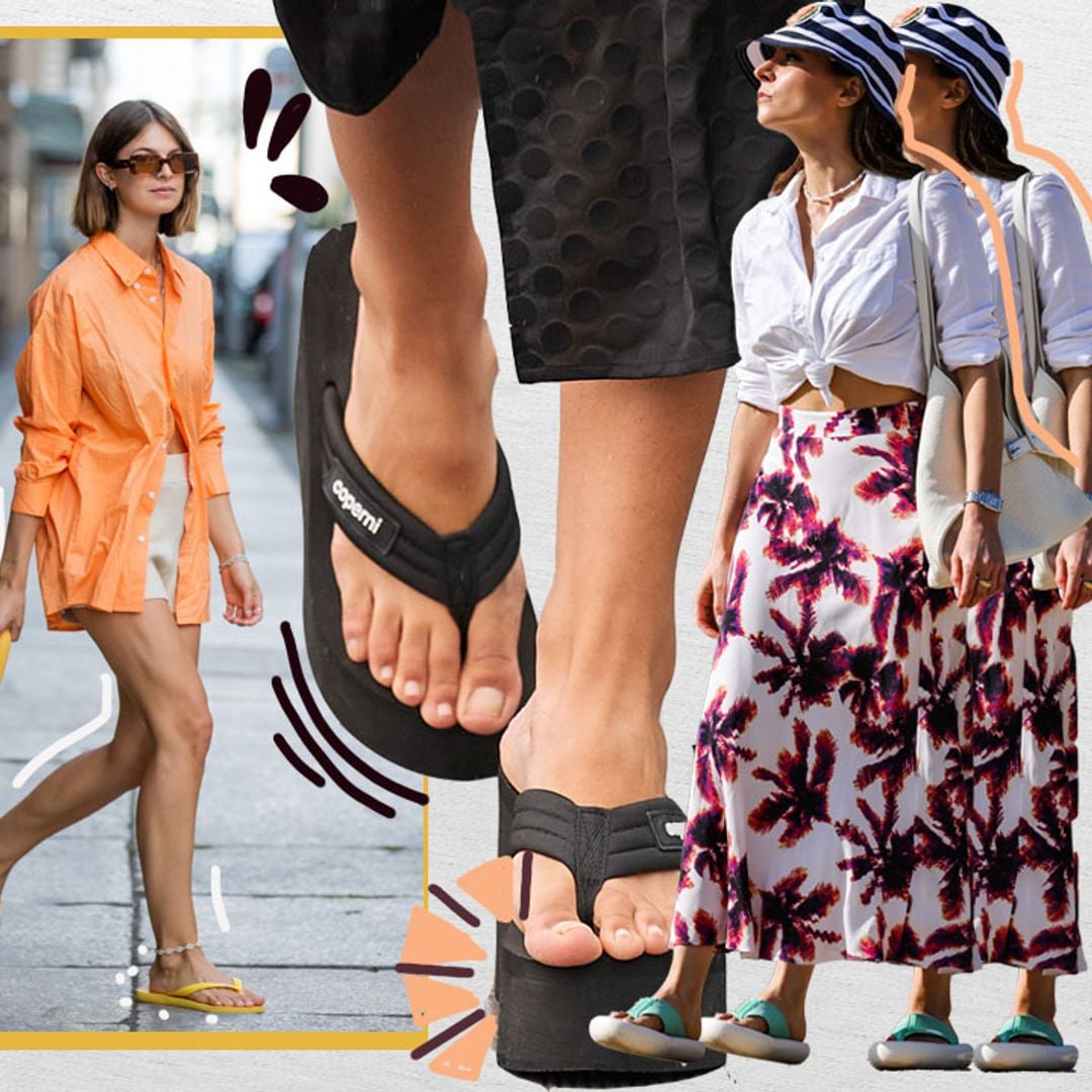 Las sandalias de dedo son mucho más que unas chanclas: 10 looks para llevarlas bien