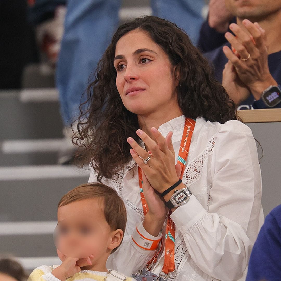 Rafa Nadal, arropado por su mujer Mery Perelló y su hijo, tras perder en Roland Garros: 'No sé si será mi última vez aquí, pero ha sido increíble'