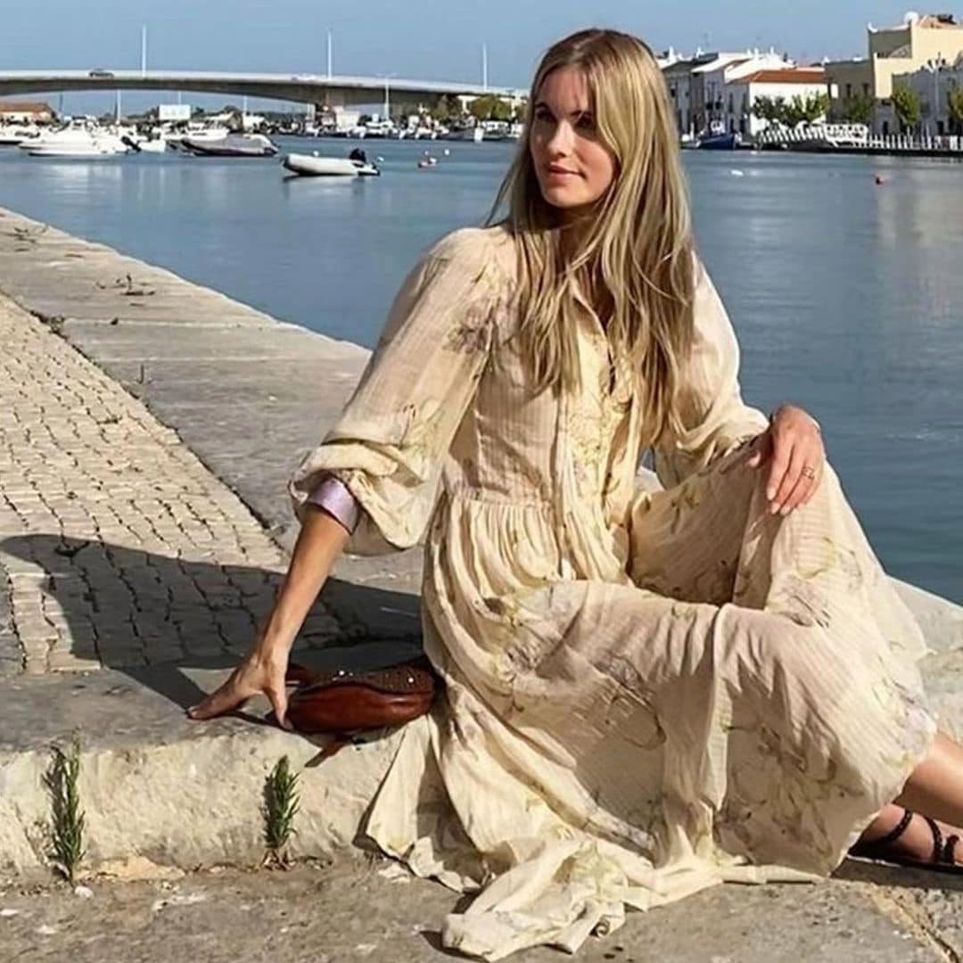 El vestido bohemio que Helen Svedin comparte con sus hijas, Daniela y Martina Figo