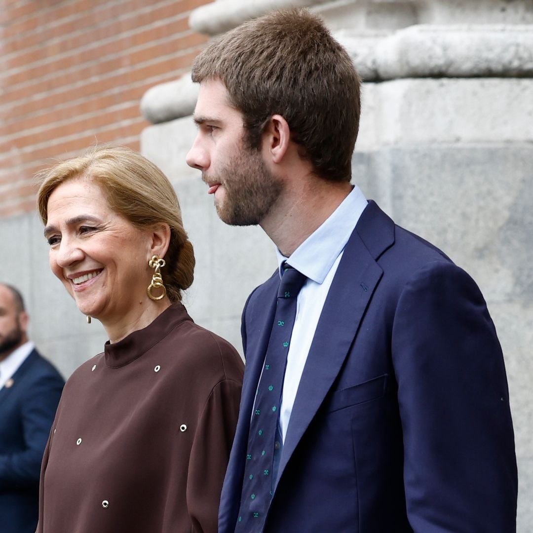 La infanta Cristina en la boda de Almeida