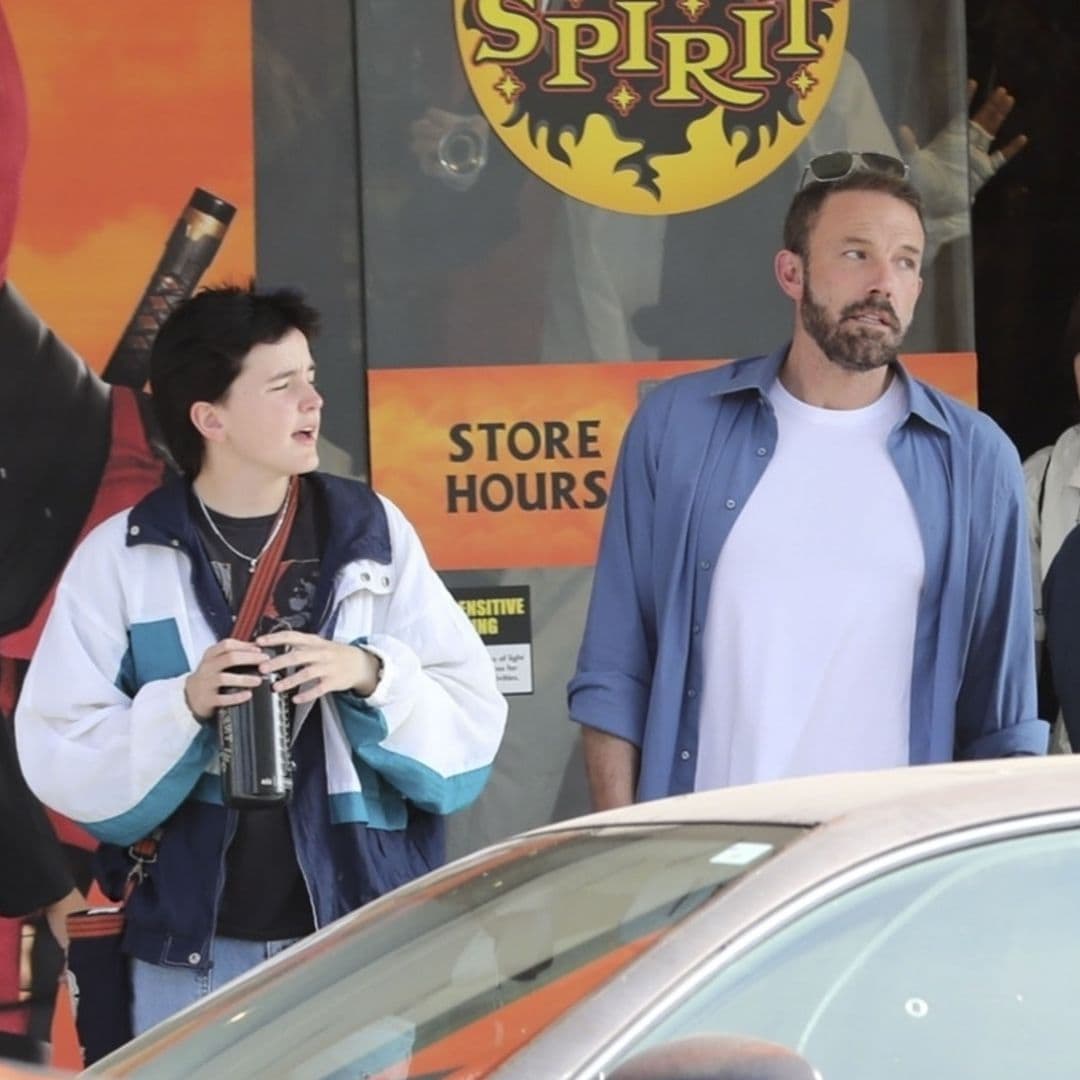 Ben Affleck y Fin se preparan para Halloween: ya fueron a buscar disfraces