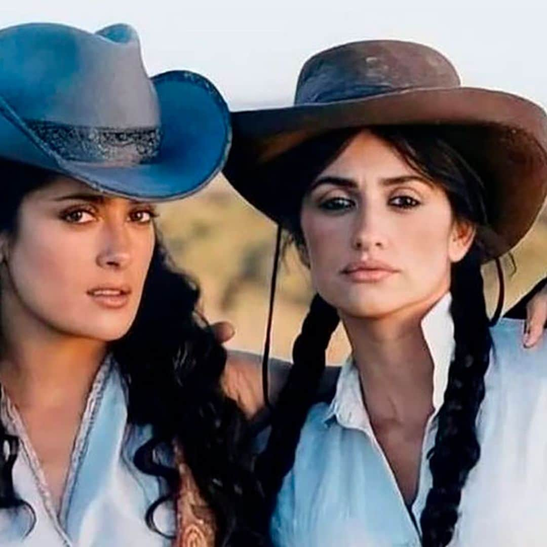 El divertido guiño de Salma Hayek y Penélope Cruz a Beyoncé por su nuevo disco de música country