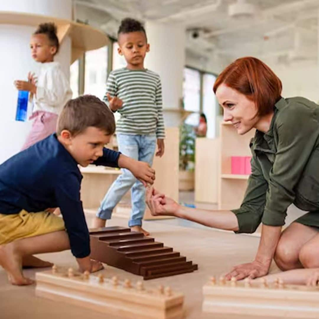 Método Montessori: ni es una educación elitista ni se renuncia a poner límites a los niños