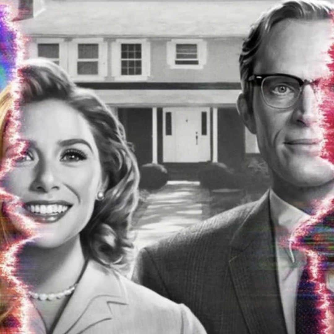 Elizabeth Olsen y Paul Bettany viven su fantasía 'vintage' en 'Bruja Escarlata y Visión'