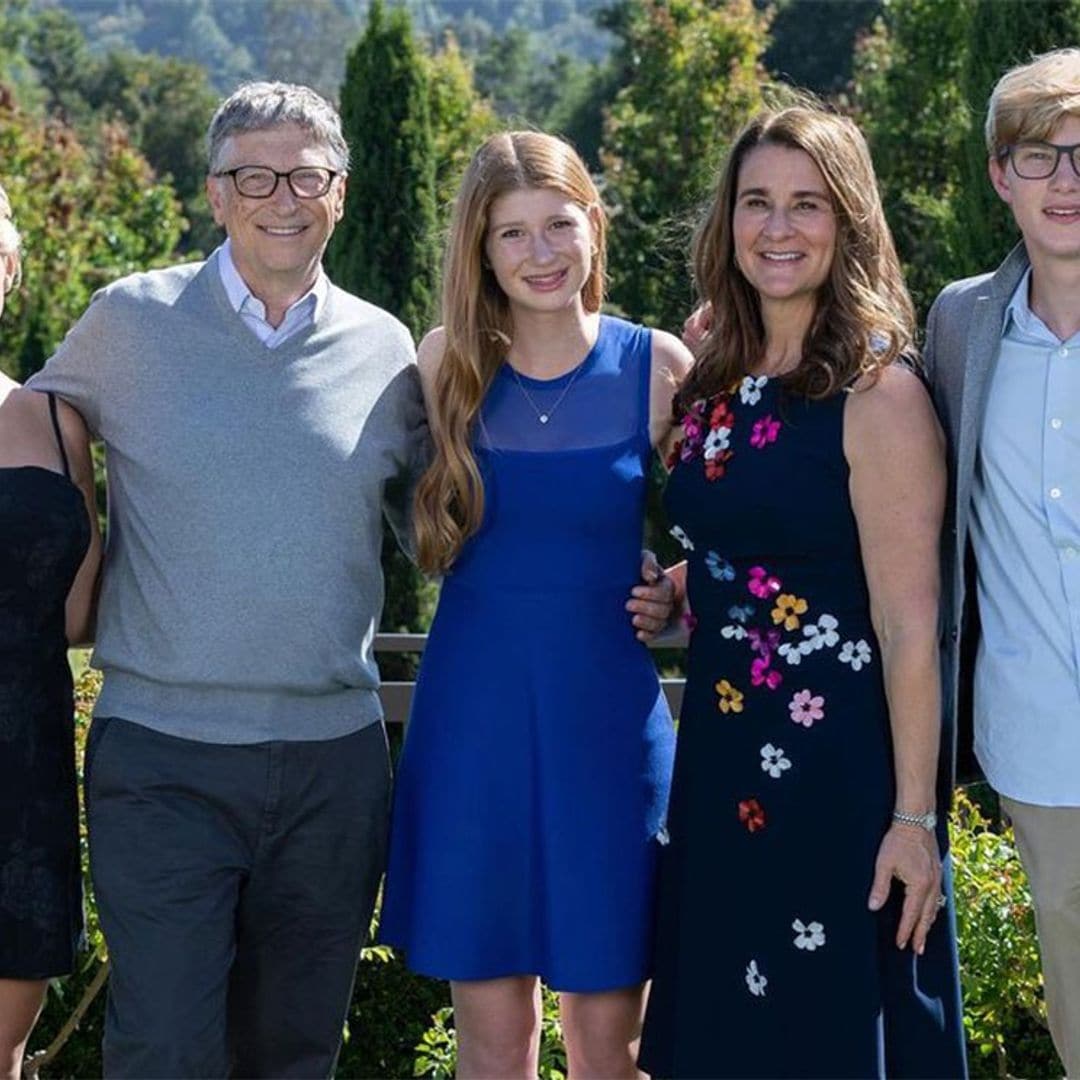 Así son los tres hijos de Bill y Melinda Gates que no heredarán su inmensa fortuna