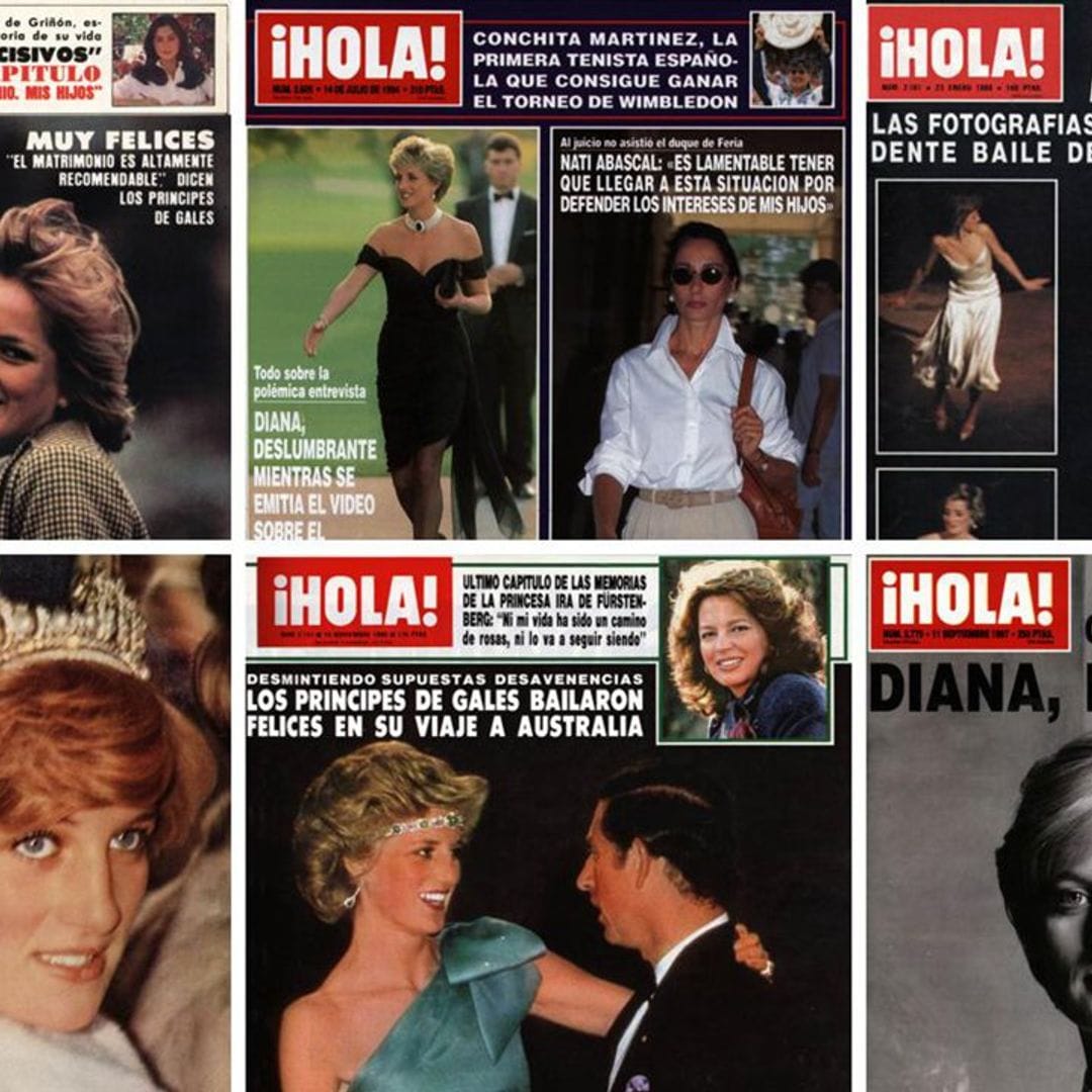 Diana de Gales: su vida a través de las portadas más icónicas de ¡HOLA!