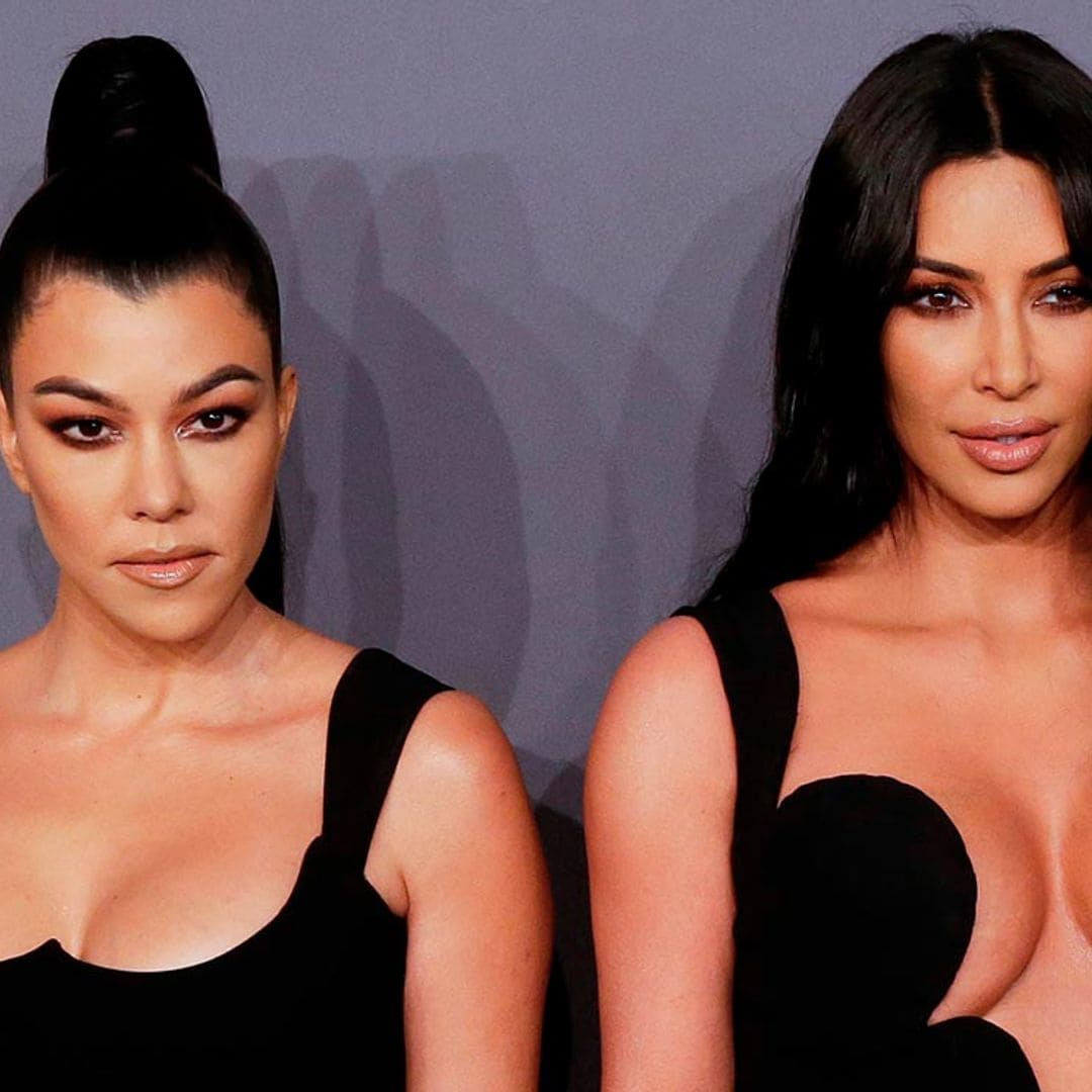 Kim Kardashian 'amenaza' con demandar a su hermana Kourtney